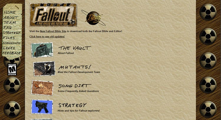 Oficjalna strona Fallout