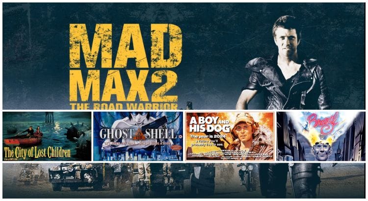 Plakaty filmów, które były inspiracją dla pierwszych Falloutów