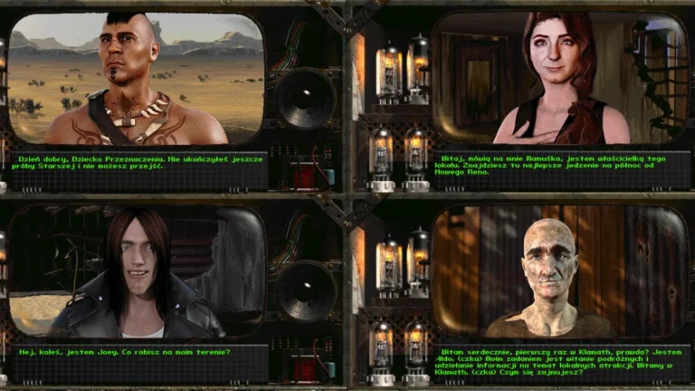 Dodatkowe gadające głowy w Fallout 2