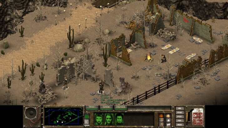 Fallout Tactics w rozdzielczości 1280x720