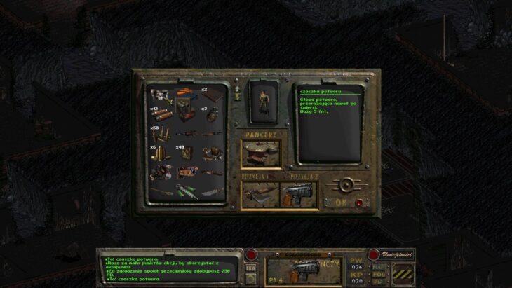 Spolszczenie do Fallout Sonora: Ekwipunek